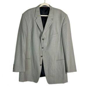 Pierre Cardin Men 50L Button Front Sports Coat Blazer Suit Coat Jacket